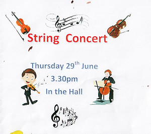 School String Concert at Rougham Hall